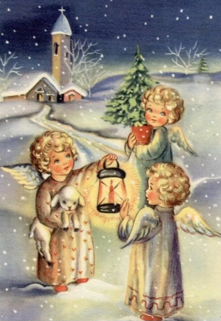 Открытка с Рождеством!