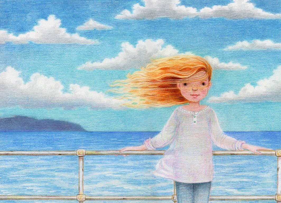 Радость акварель