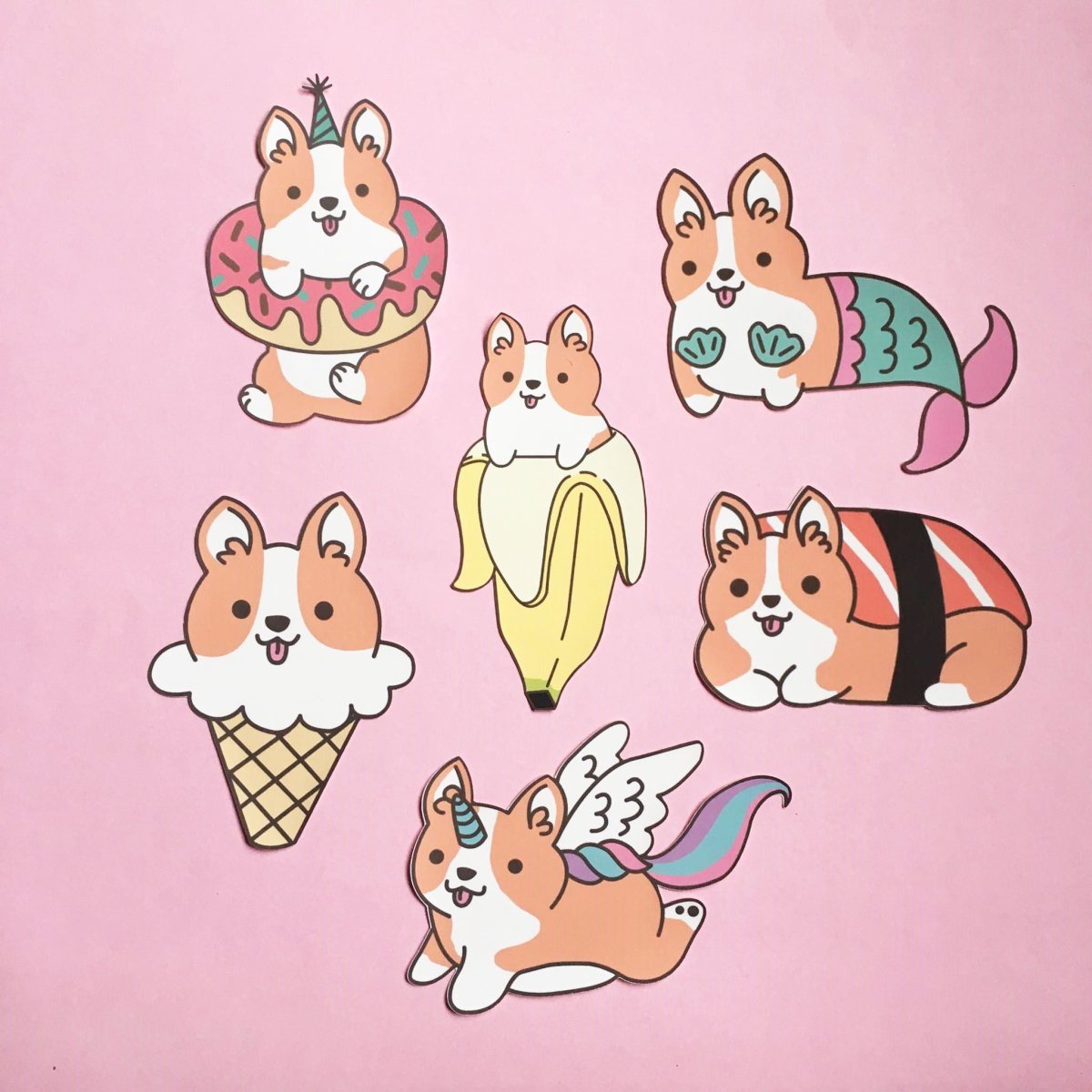 Вельш корги арт