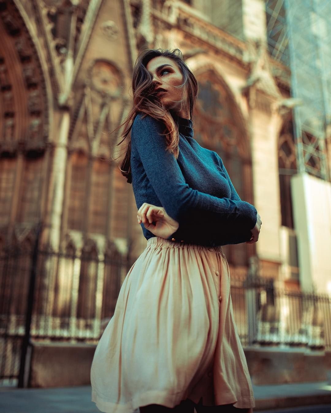 Стильная фотосессия в городе