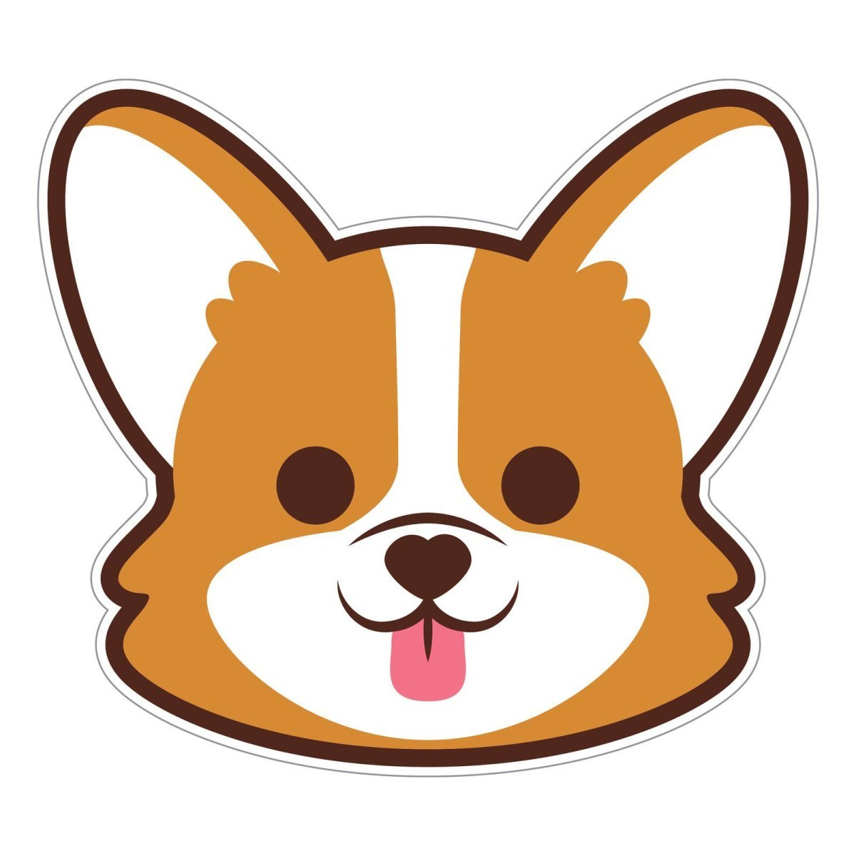 Милые корги картинки мультяшные