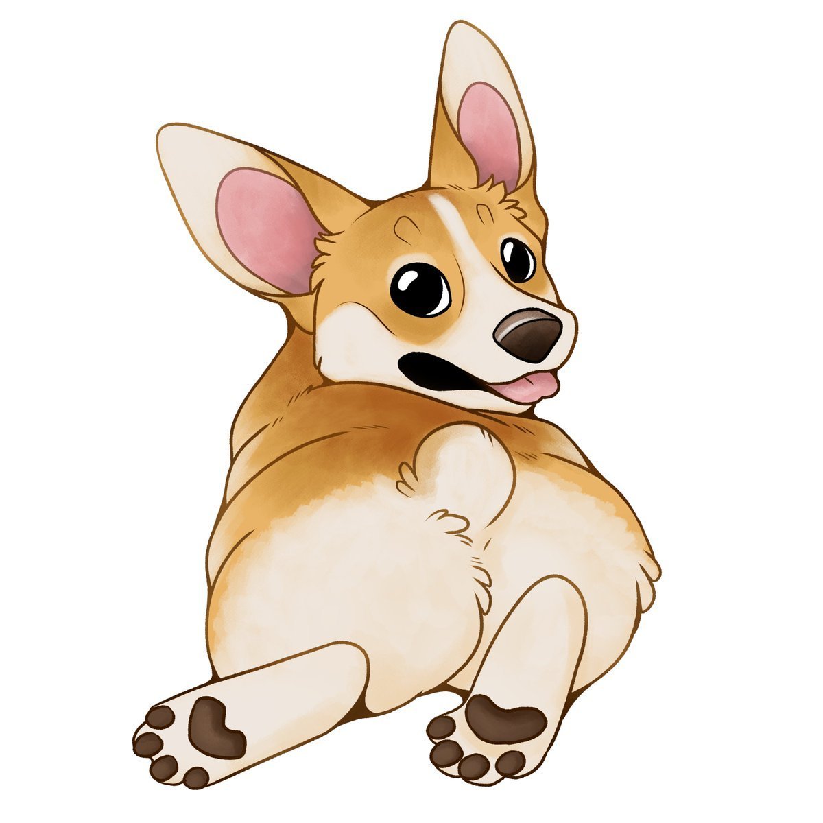 Собачка арт милый