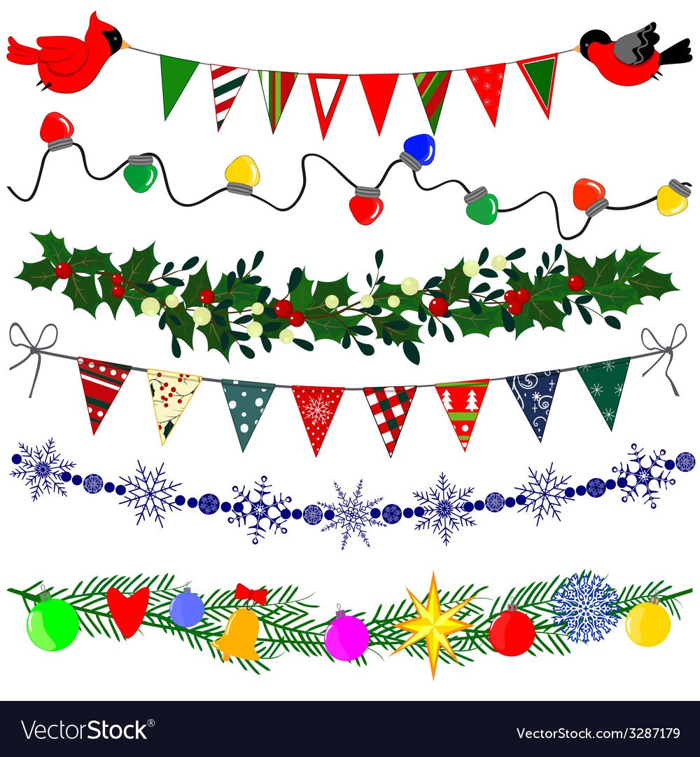 Гирлянда рисовать