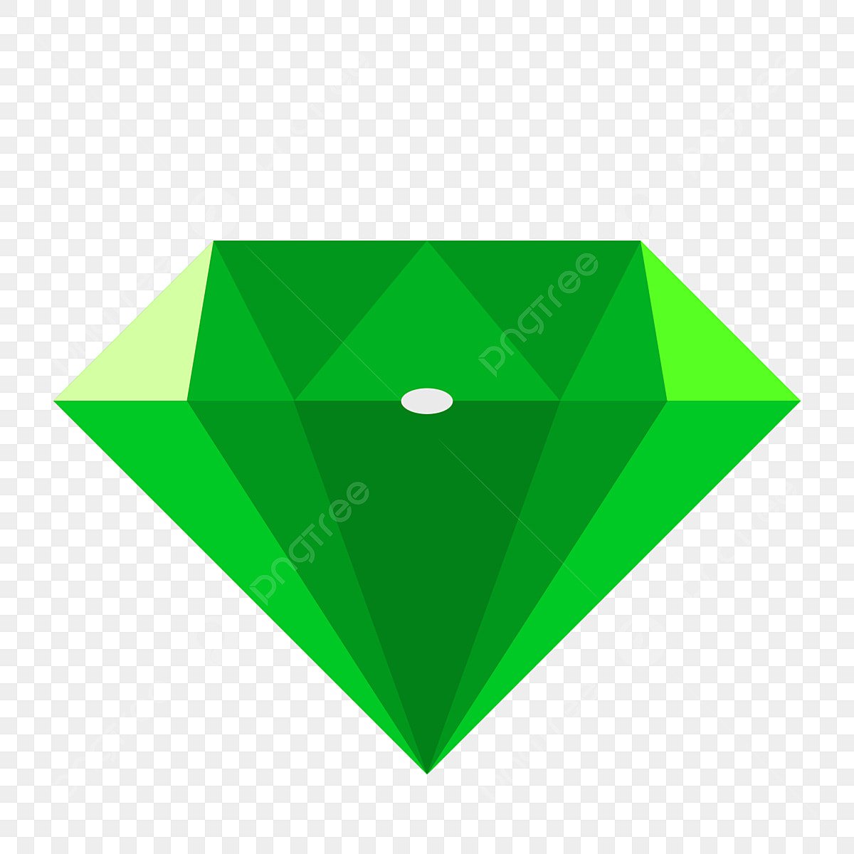 Бриллианты на зеленом фоне