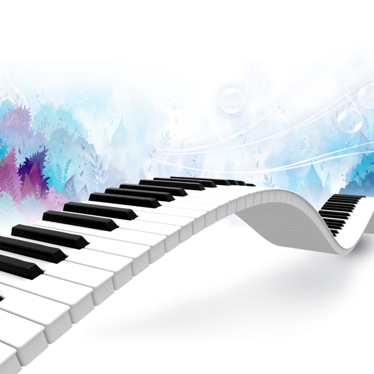 Красивый фон для музыканта