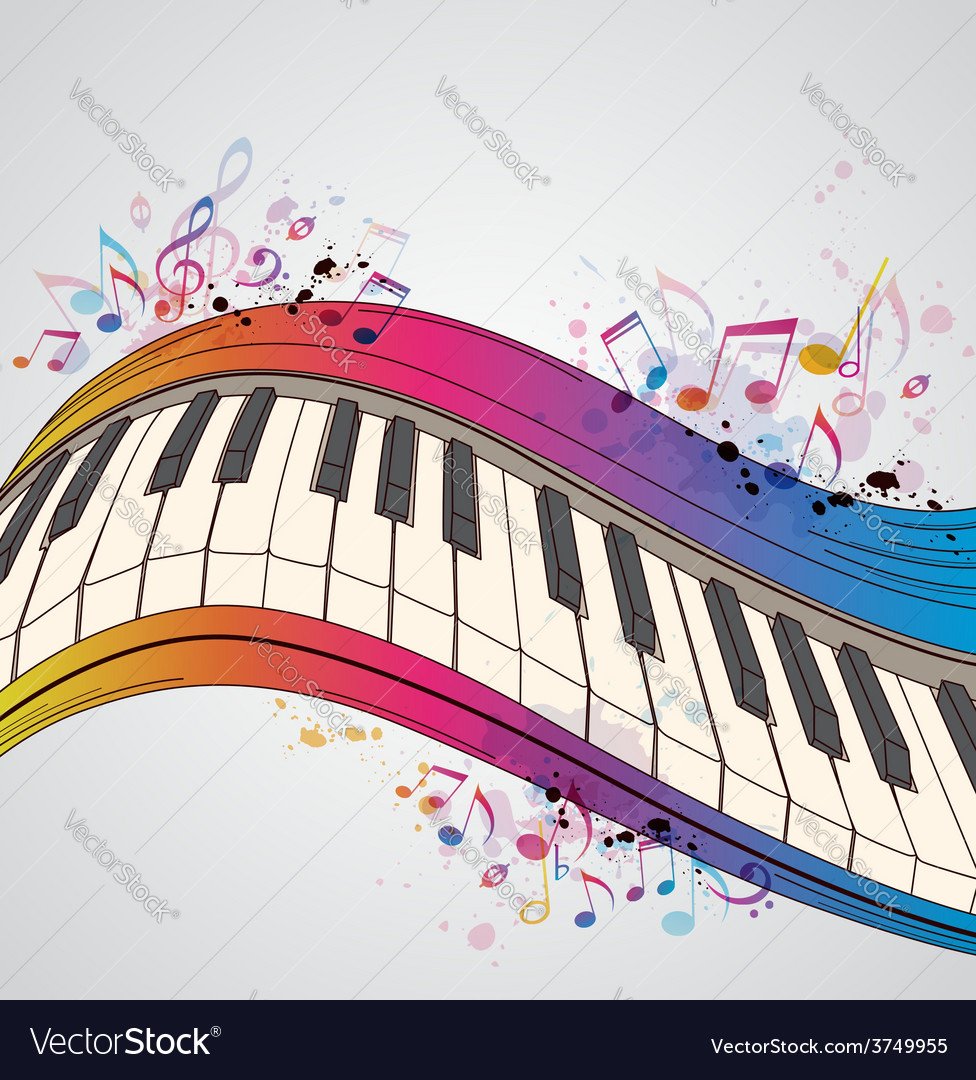 Фортепиано рисунок