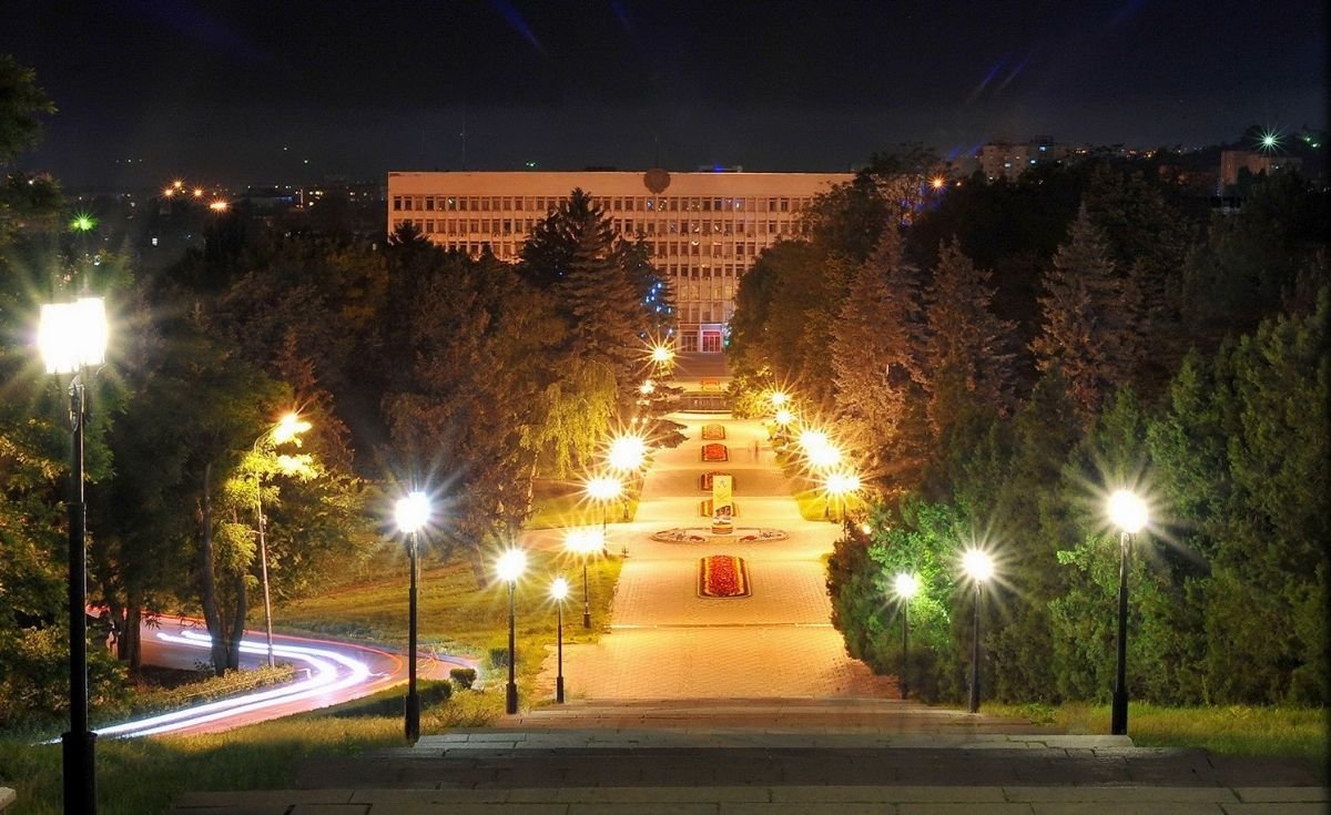 Пятигорск ночью