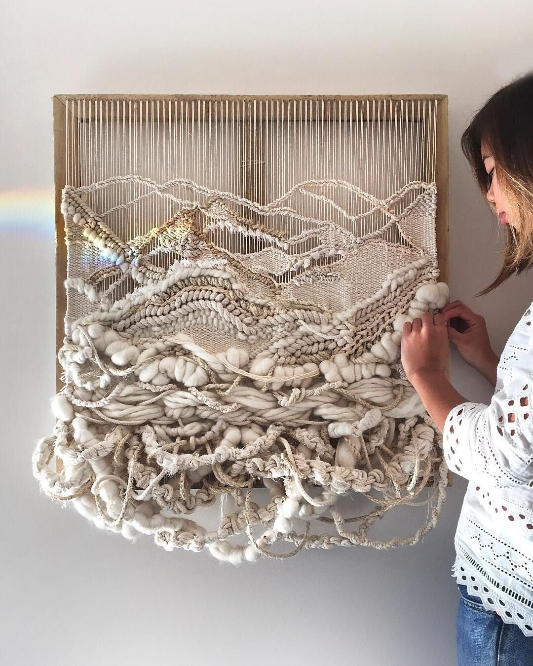 Современный гобелен ручной работы