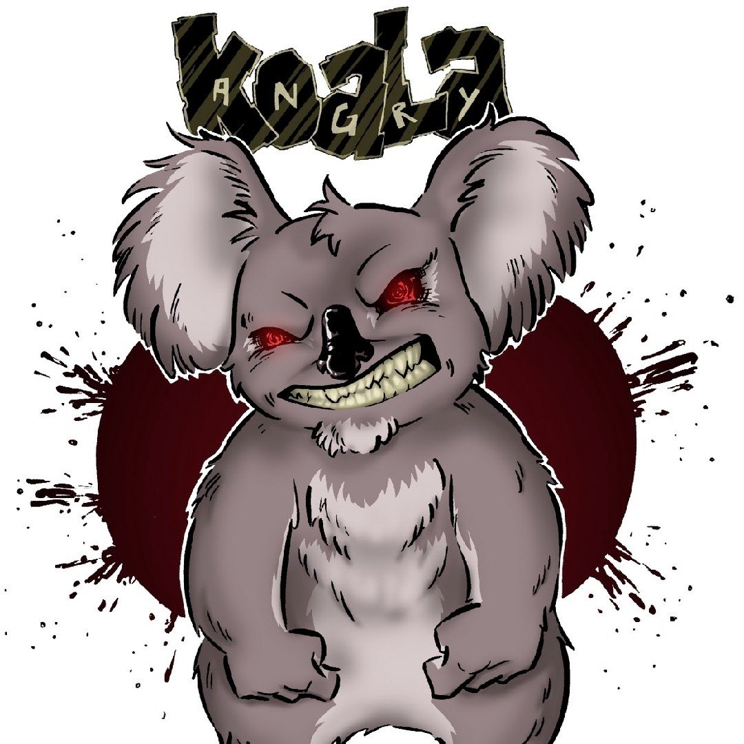 Удивленный коала