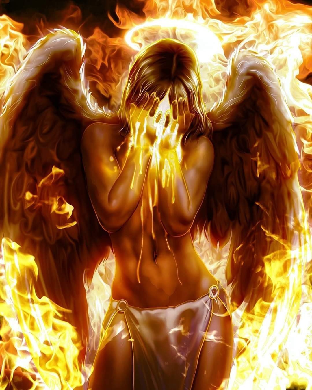 Девушка с крыльями ангела