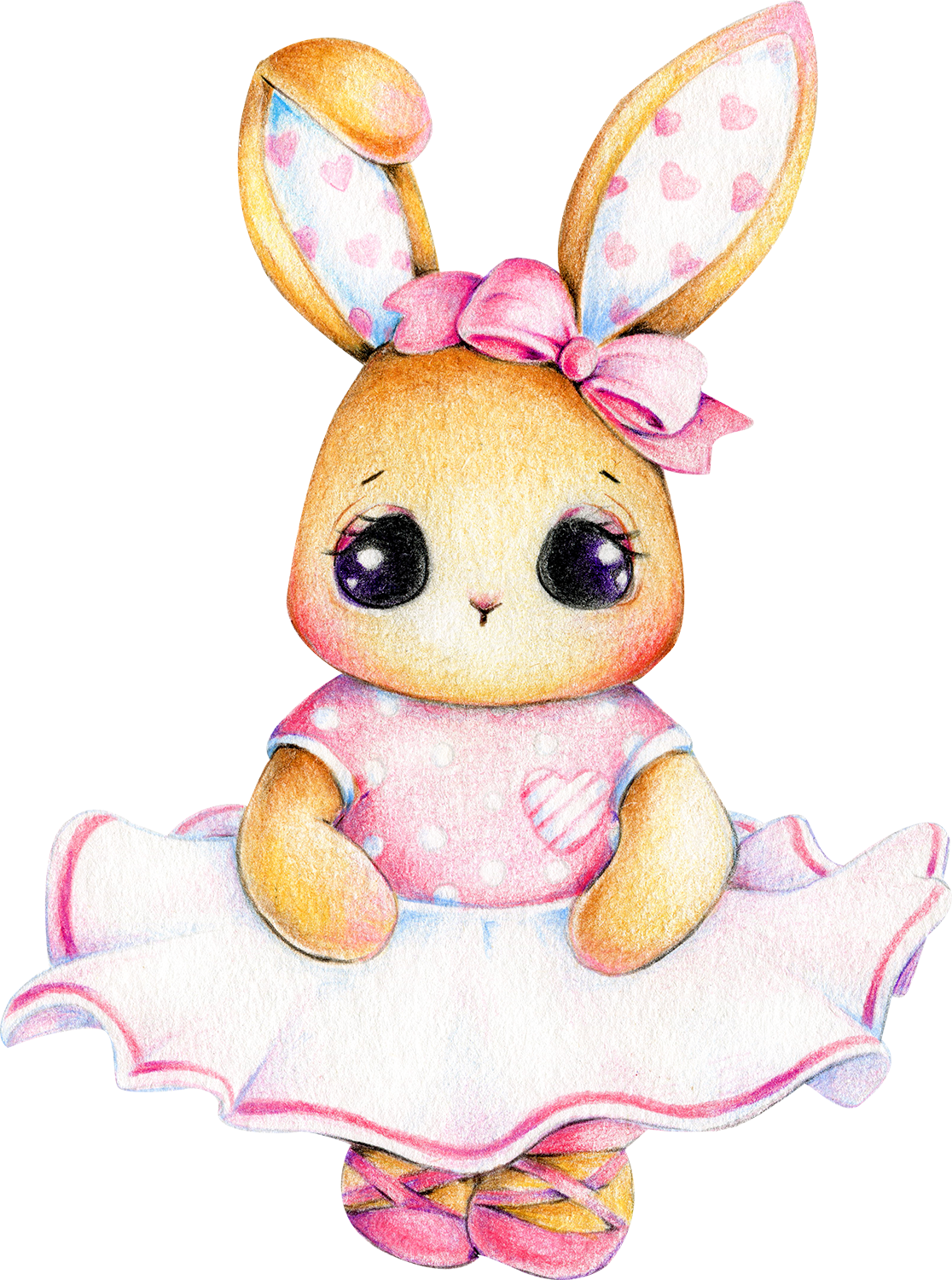 Милый зайчик мультяшный