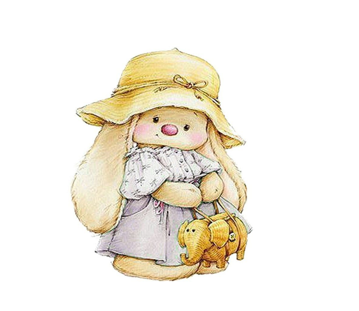 Зайчик для скрапбукинга