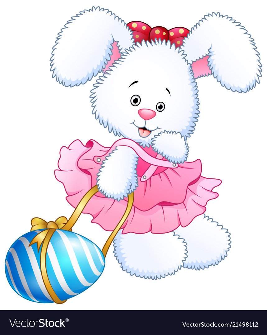 Зайчик для скрапбукинга