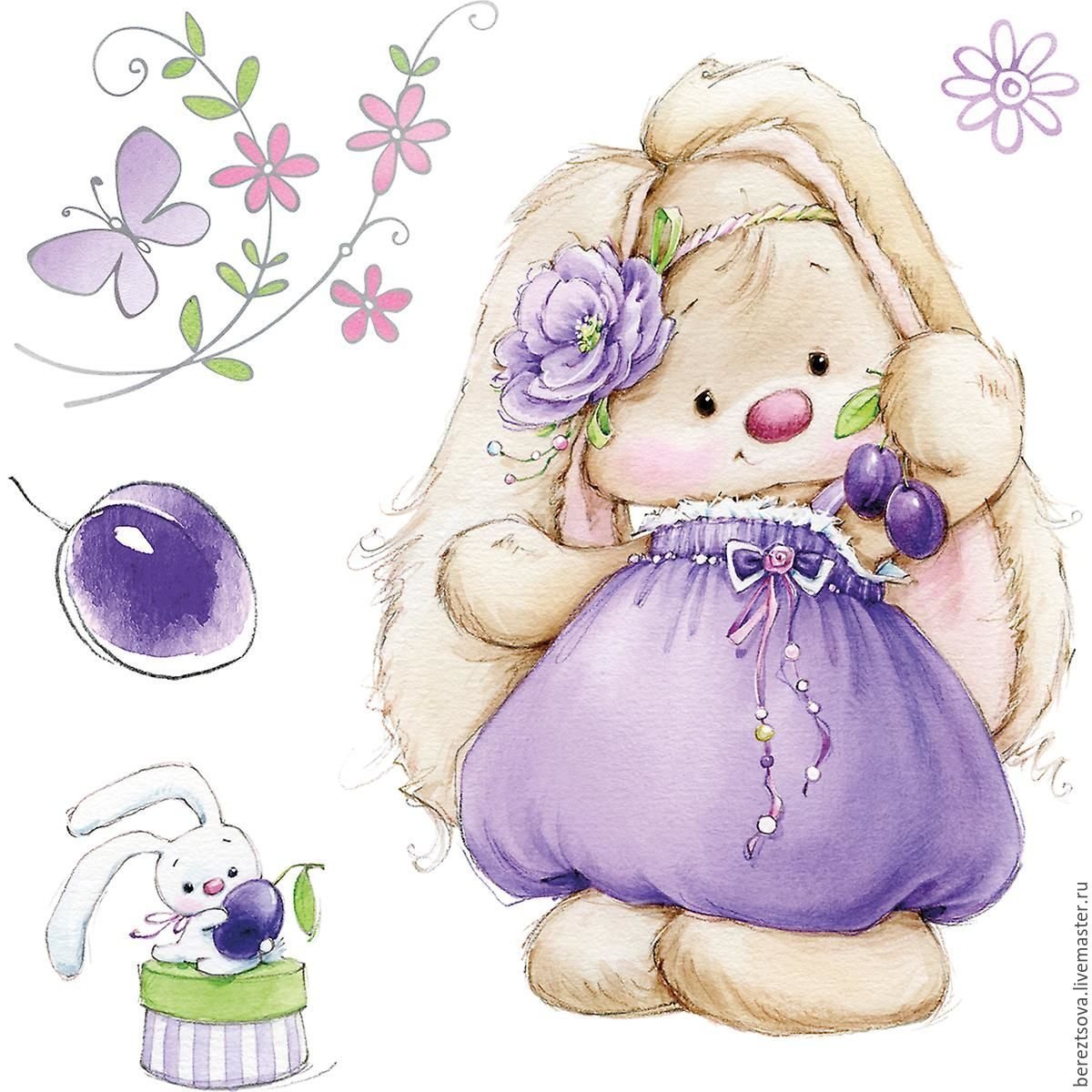 Картины Сьюзен Виллер кролики