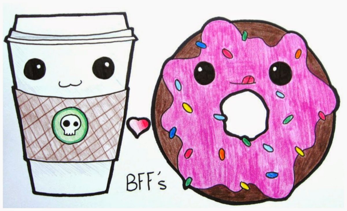 Картинки для срисовки еда