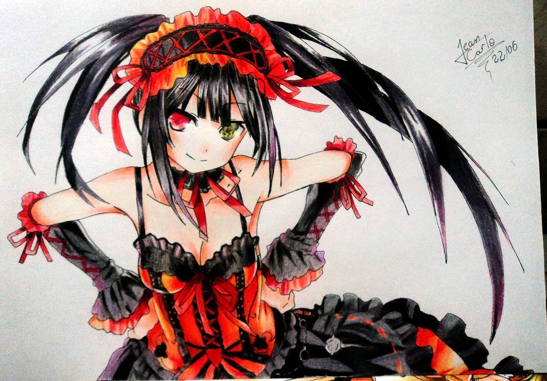 Куруми аниме Рандеву с жизнью срисовки