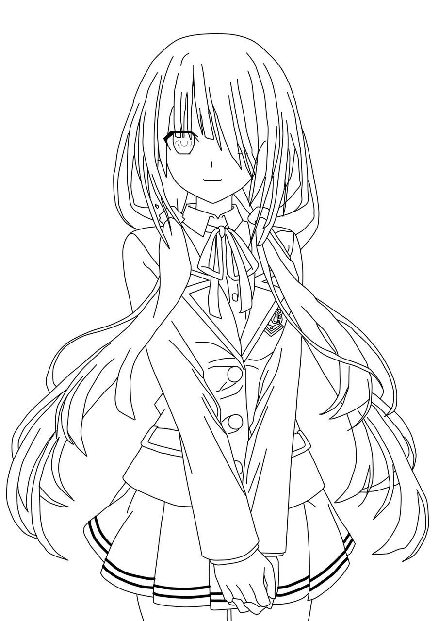 Куруми черно белое