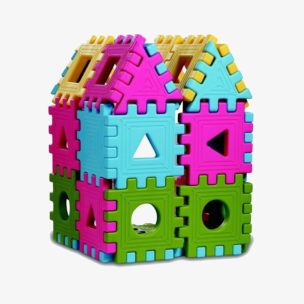 Конструктор домик пластиковый