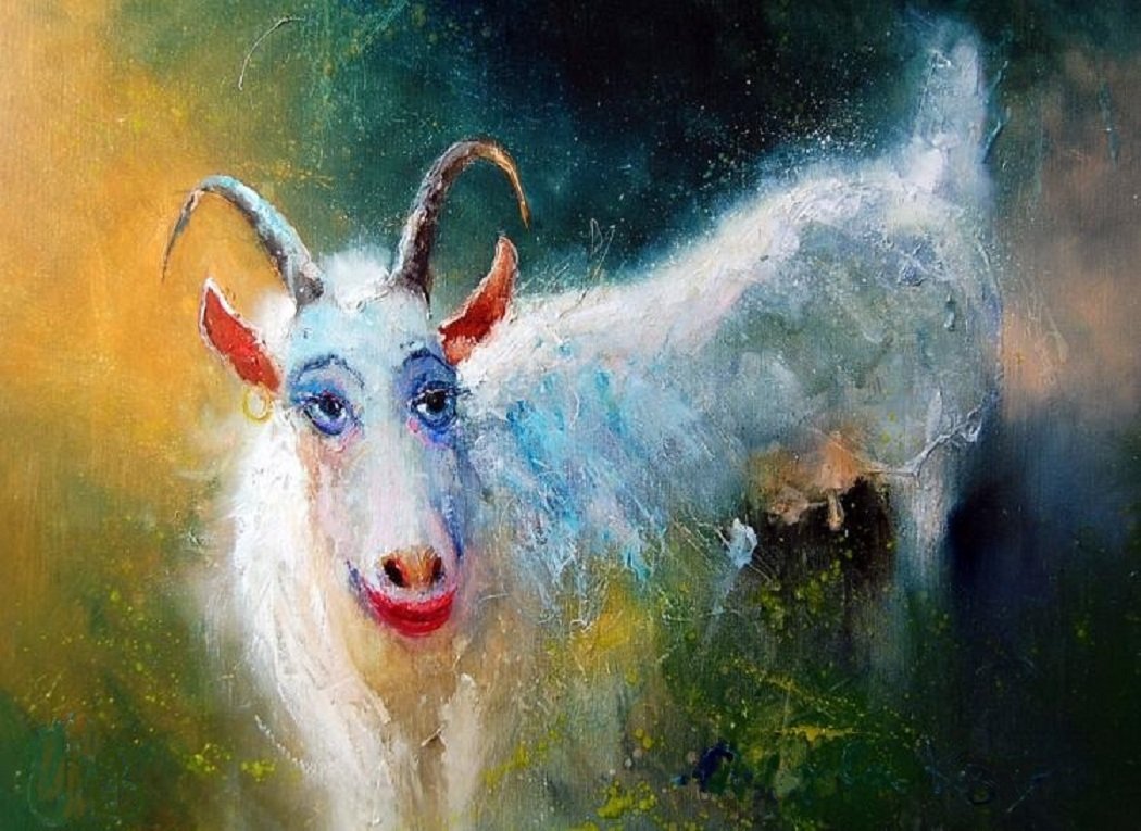 Коза в живописи