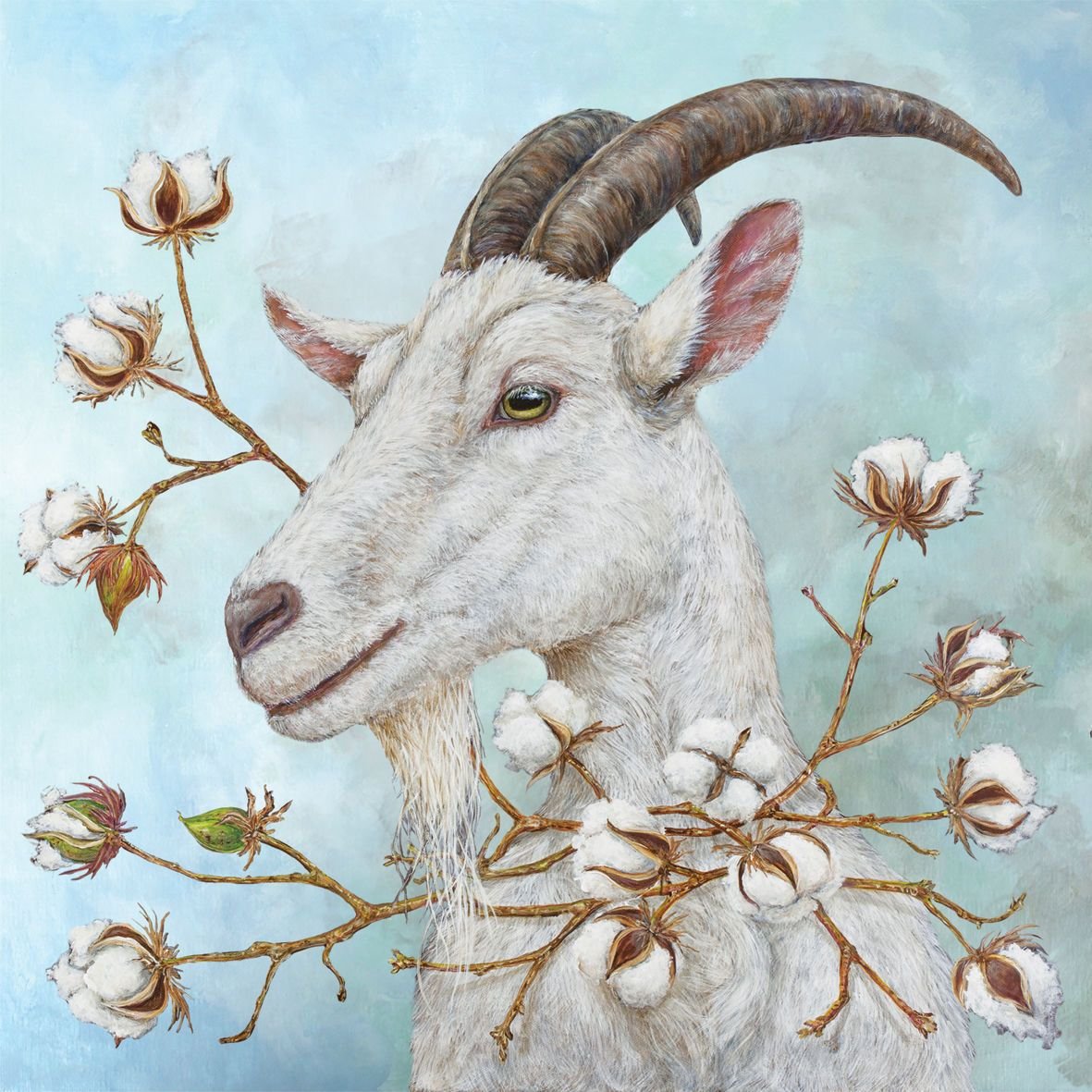 Козел картина