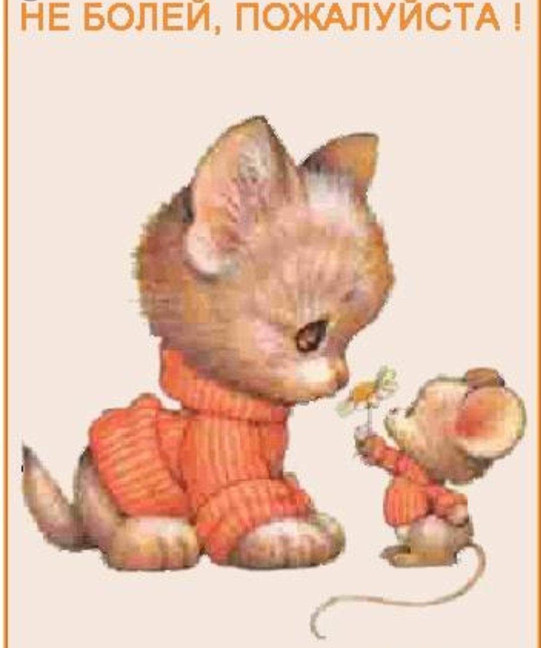 Не болей выздоравливай