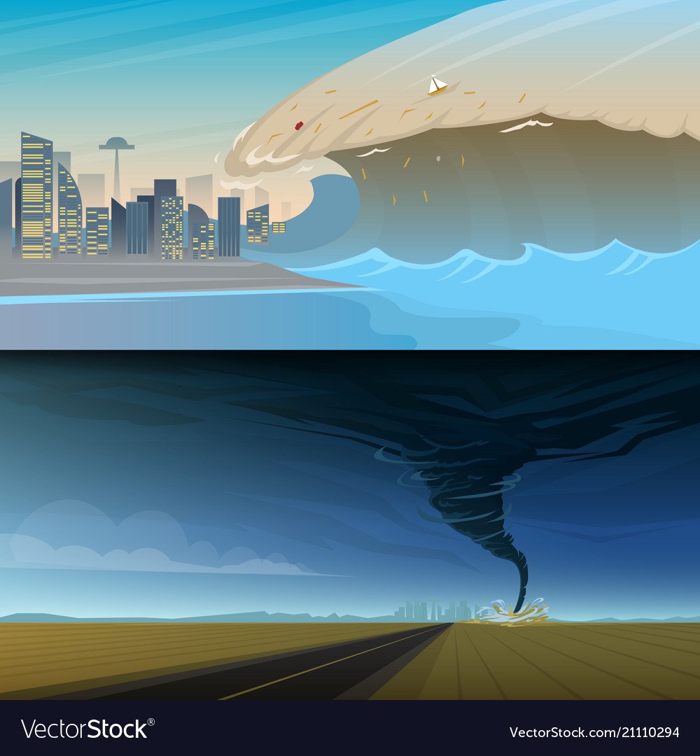 Плакат природный катаклизм