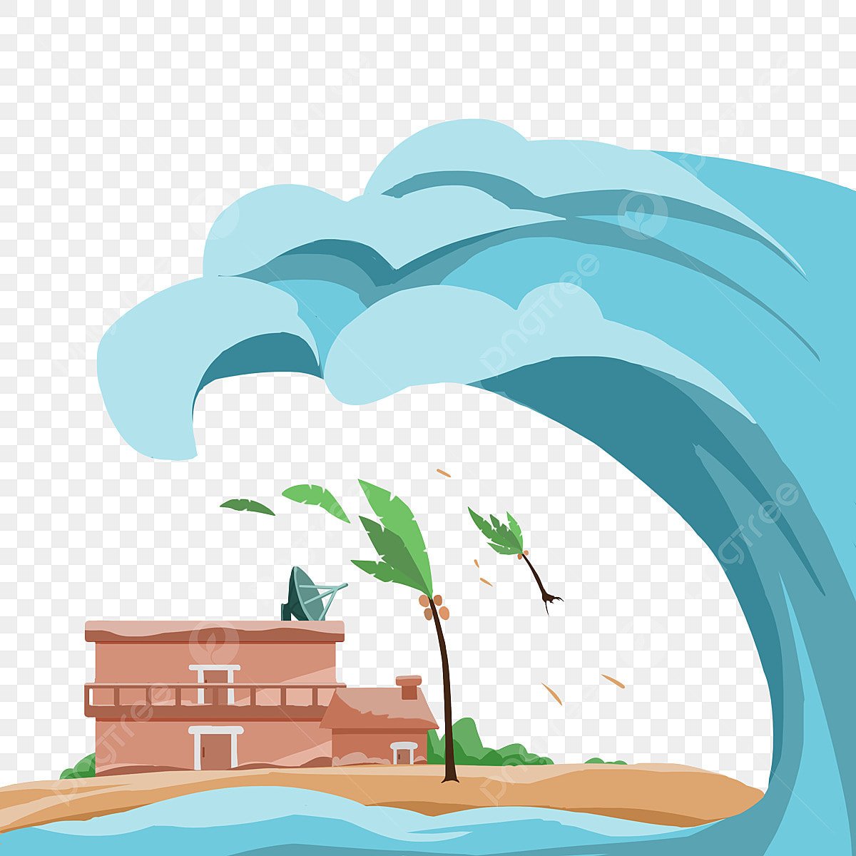 Большая волна серфер на гребне волны