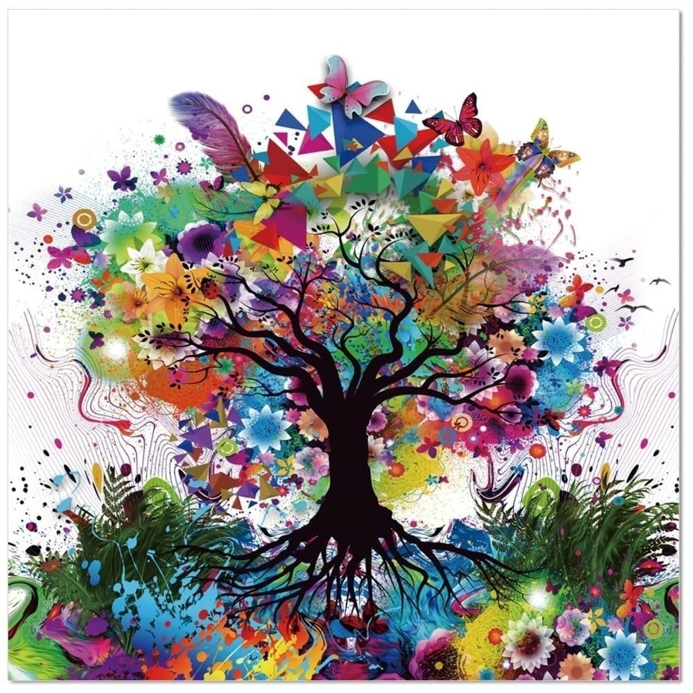 Цветное дерево