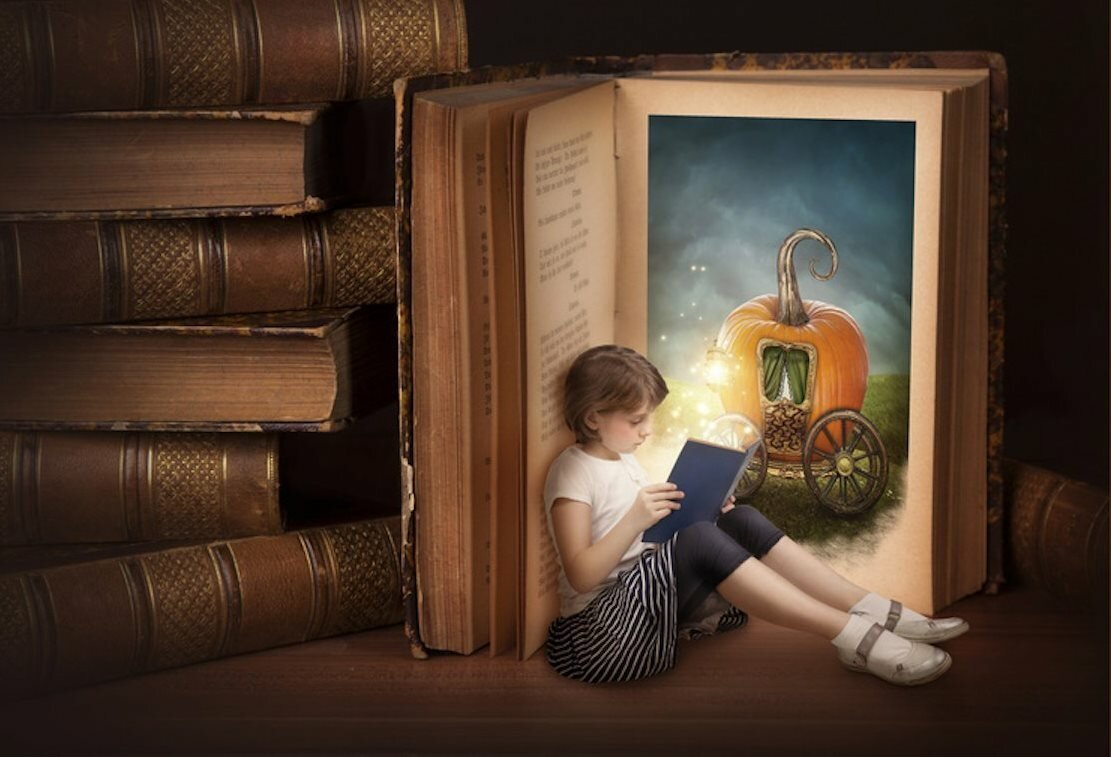 Дети с книгой клипарт