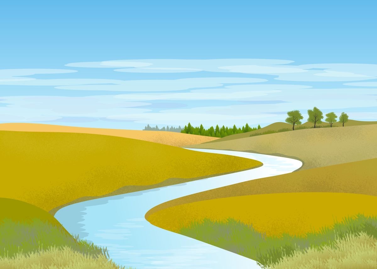 Нарисовать местность