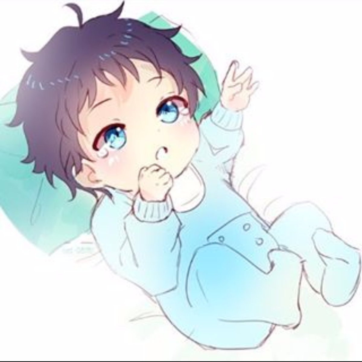 Аниме младенец мальчик