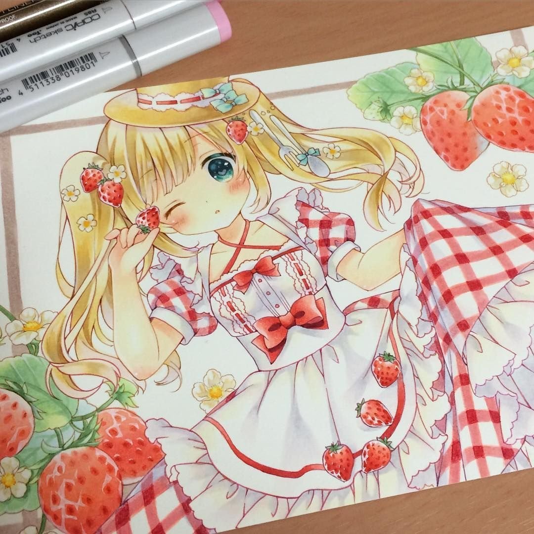 Рисунки на ткани аниме