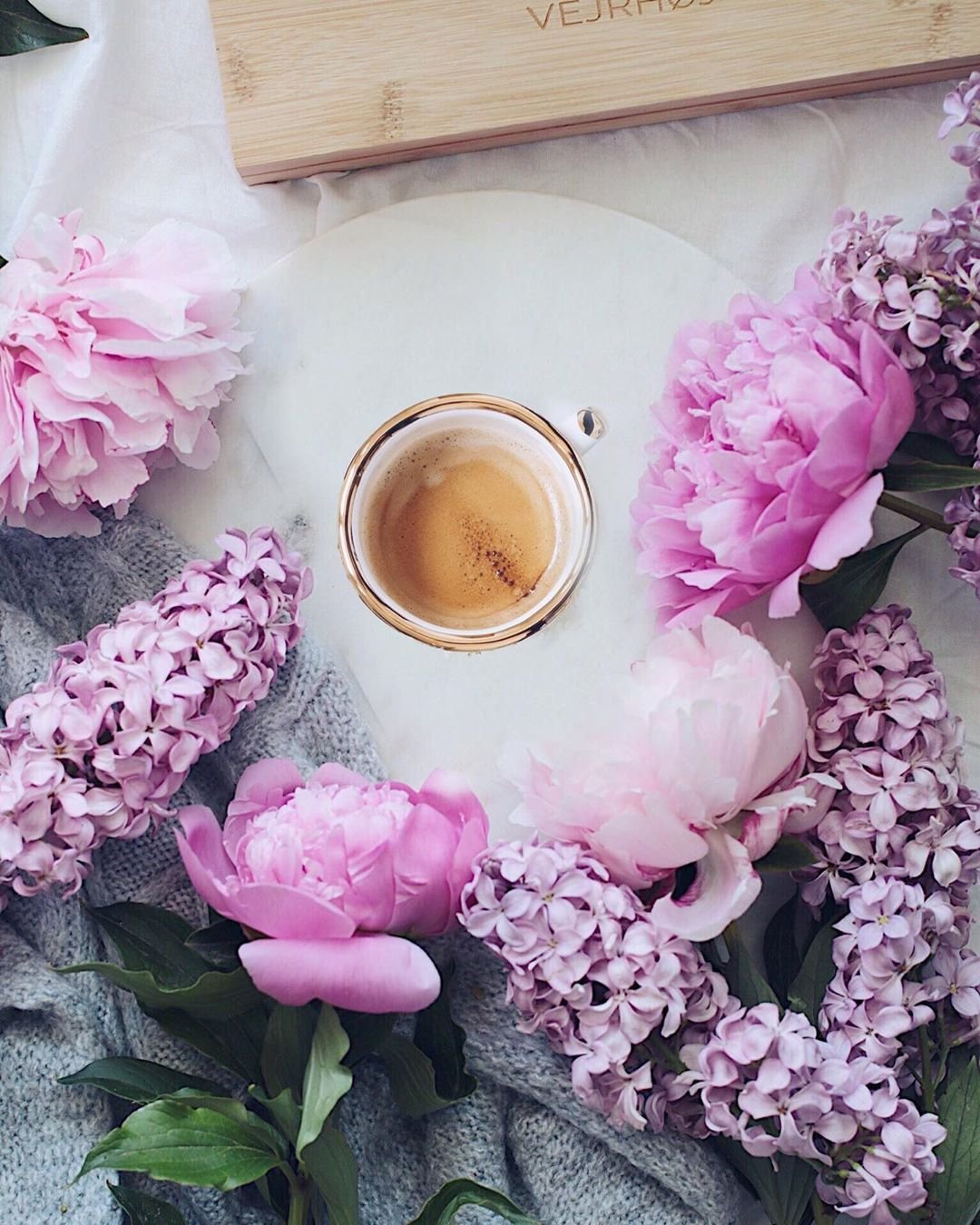 Пионы завтрак