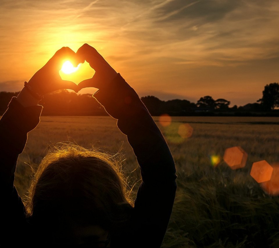 Сердце с лучами