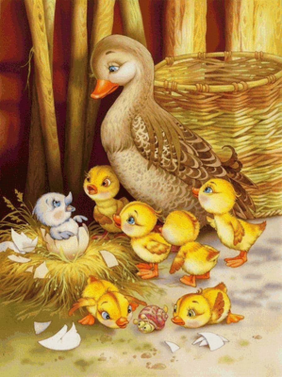 Сказка Андерсена Гадкий утенок