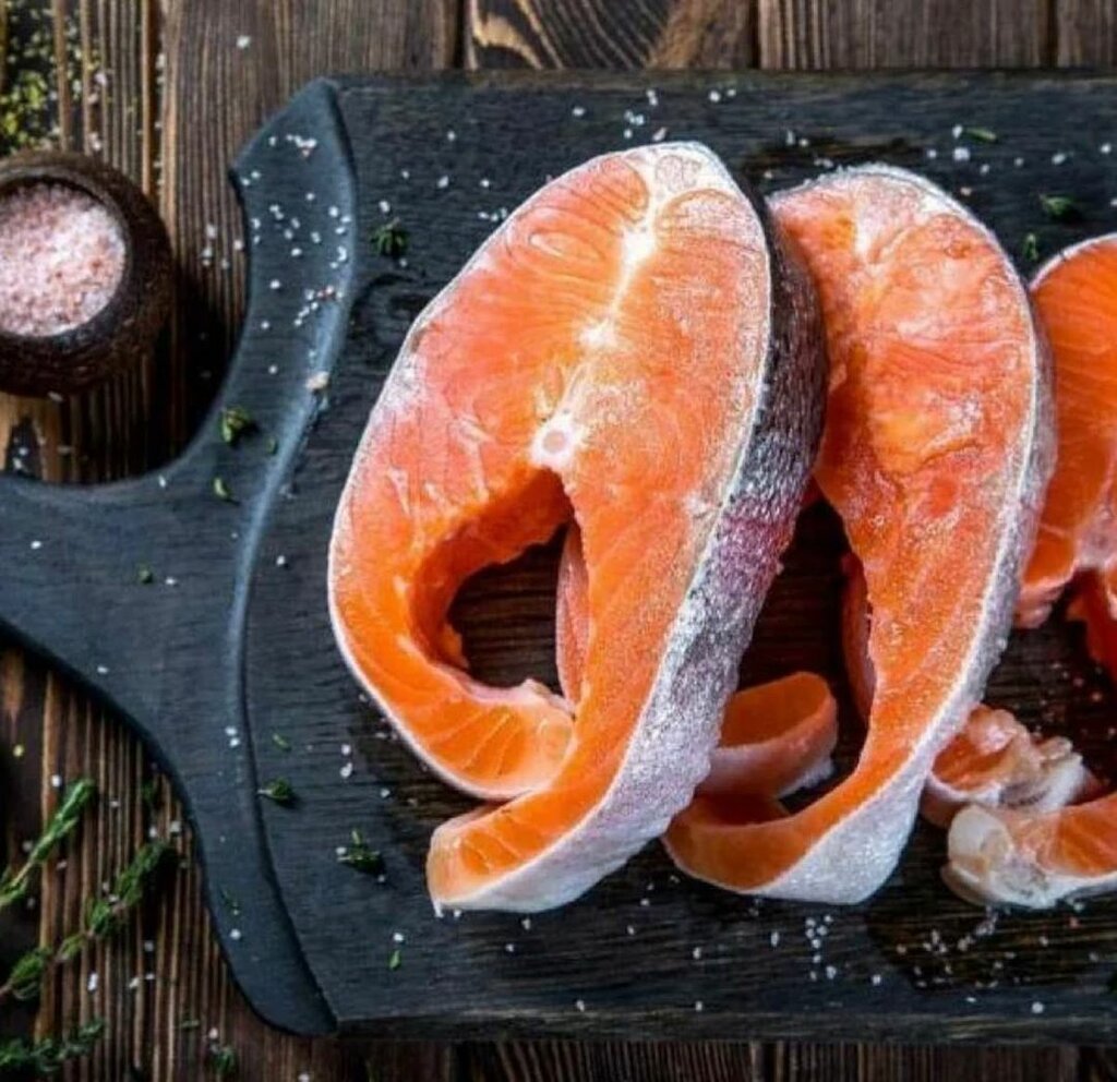 Стейк чавычи