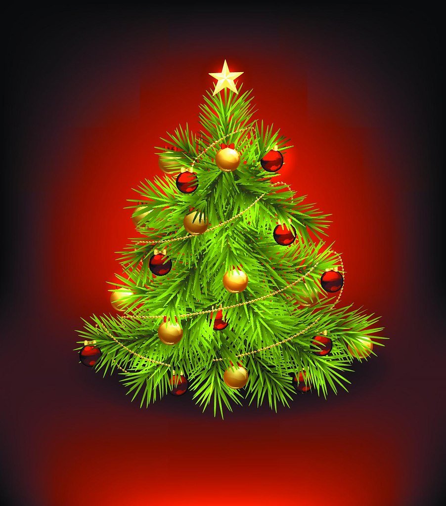 Красивая Новогодняя елочка