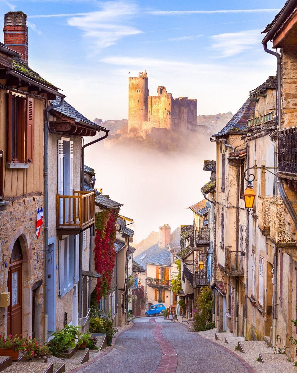 Деревня Нажак Франция