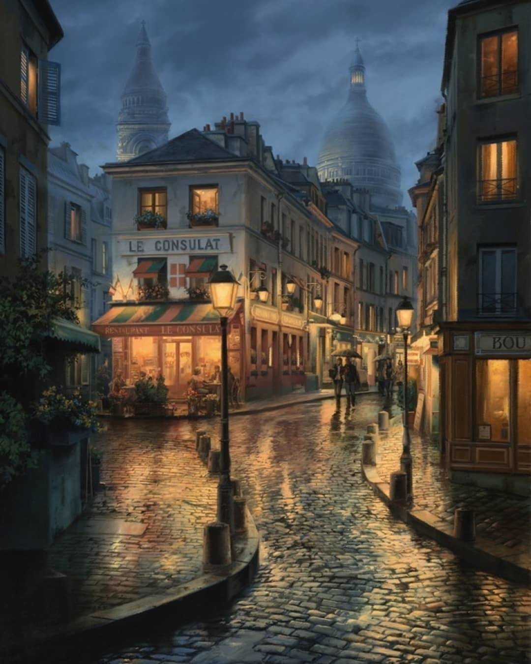 Евгений Лушпин картины Париж