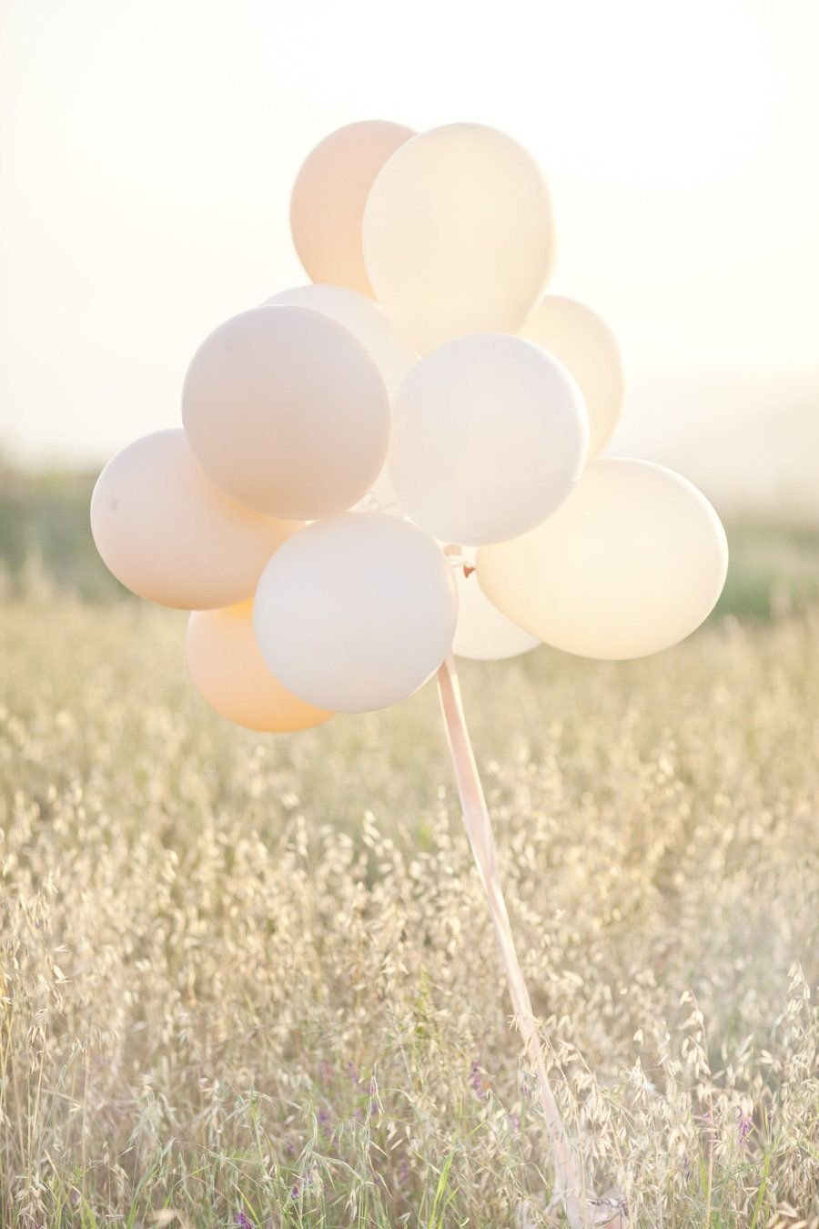 Пастельные воздушные шарики
