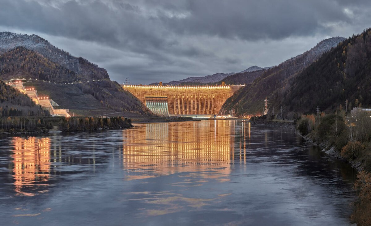 Красноярская ГЭС (6 000 МВТ)