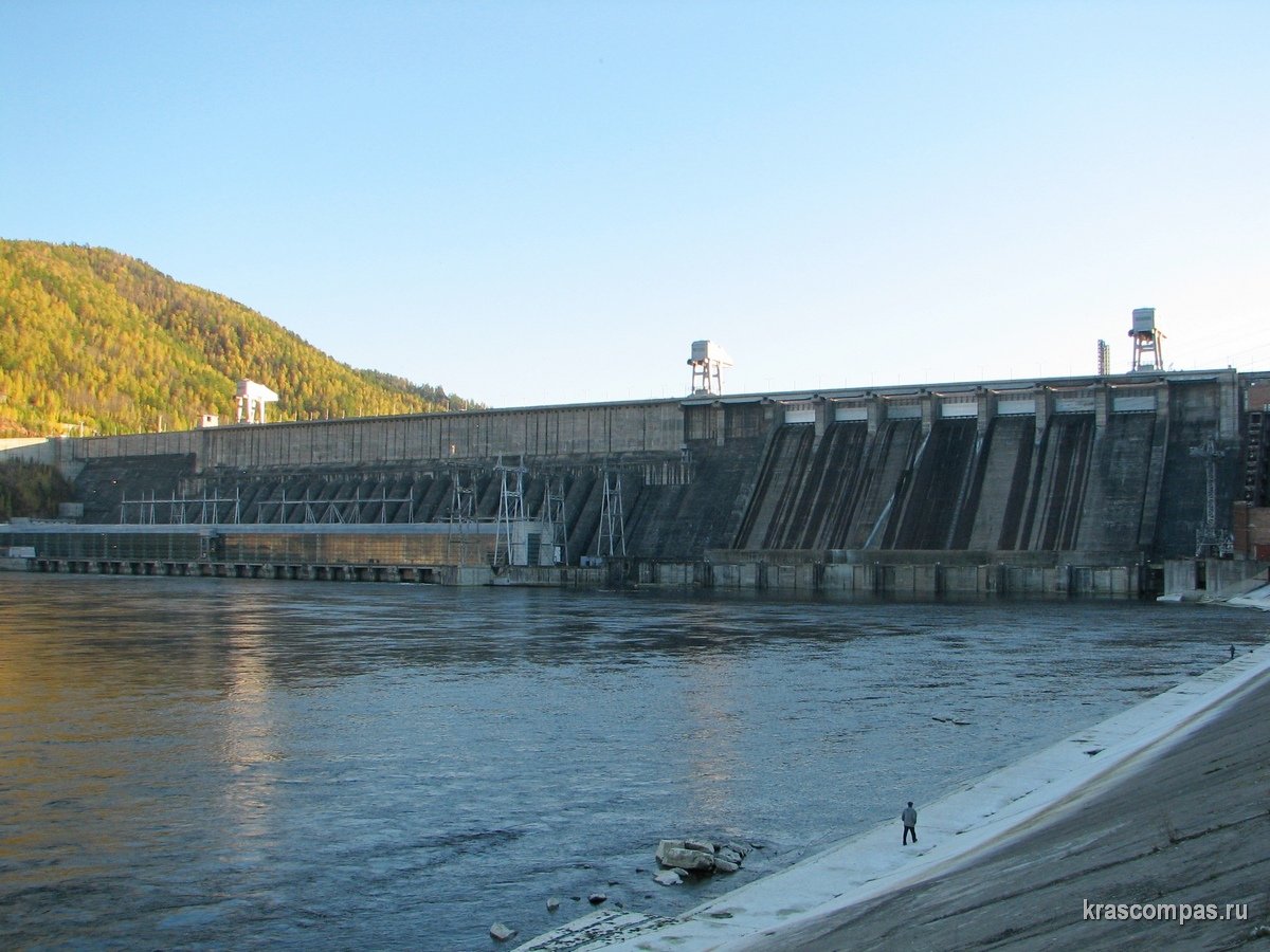 ГЭС Красноярская 2001