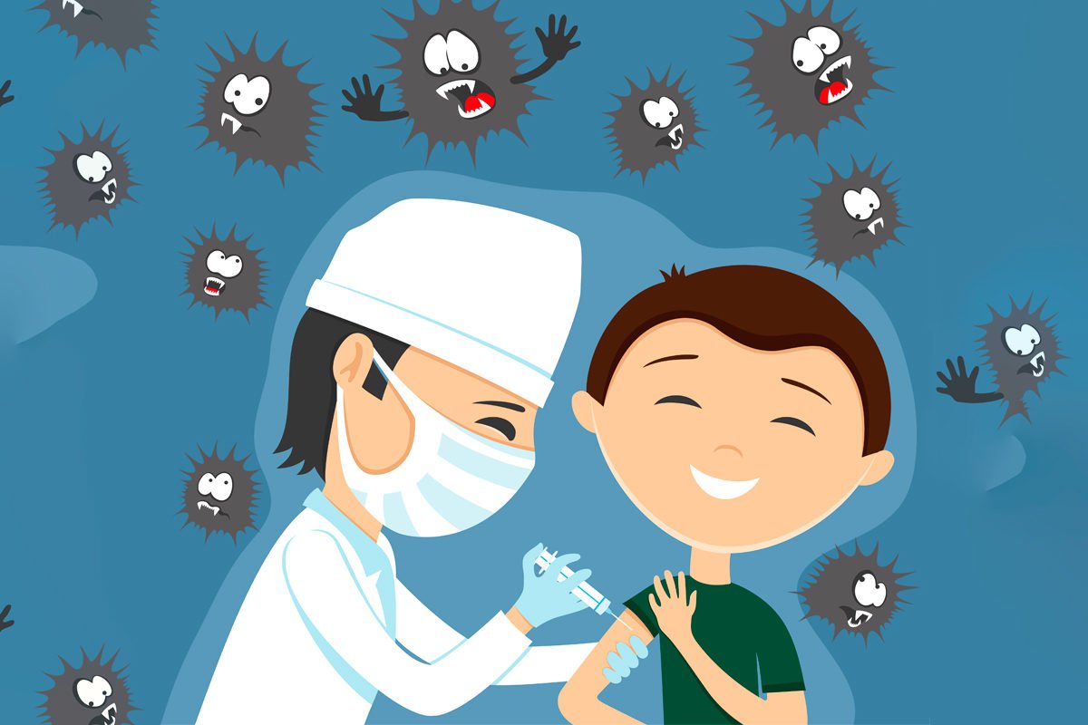 Вакцинация рисунки