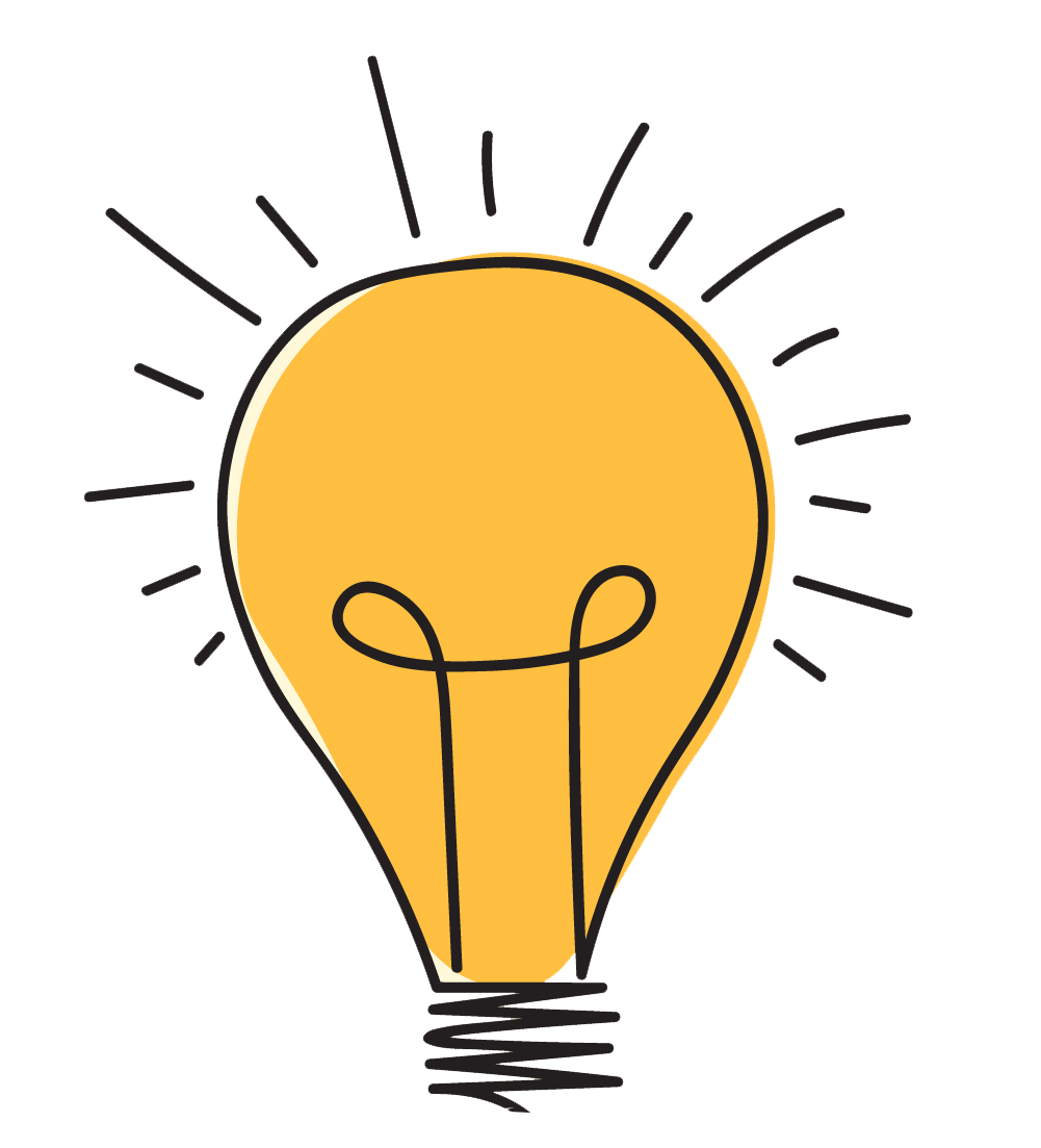 Лампочка мысль