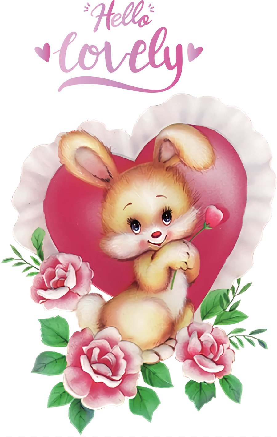 Зверюшки с сердечками