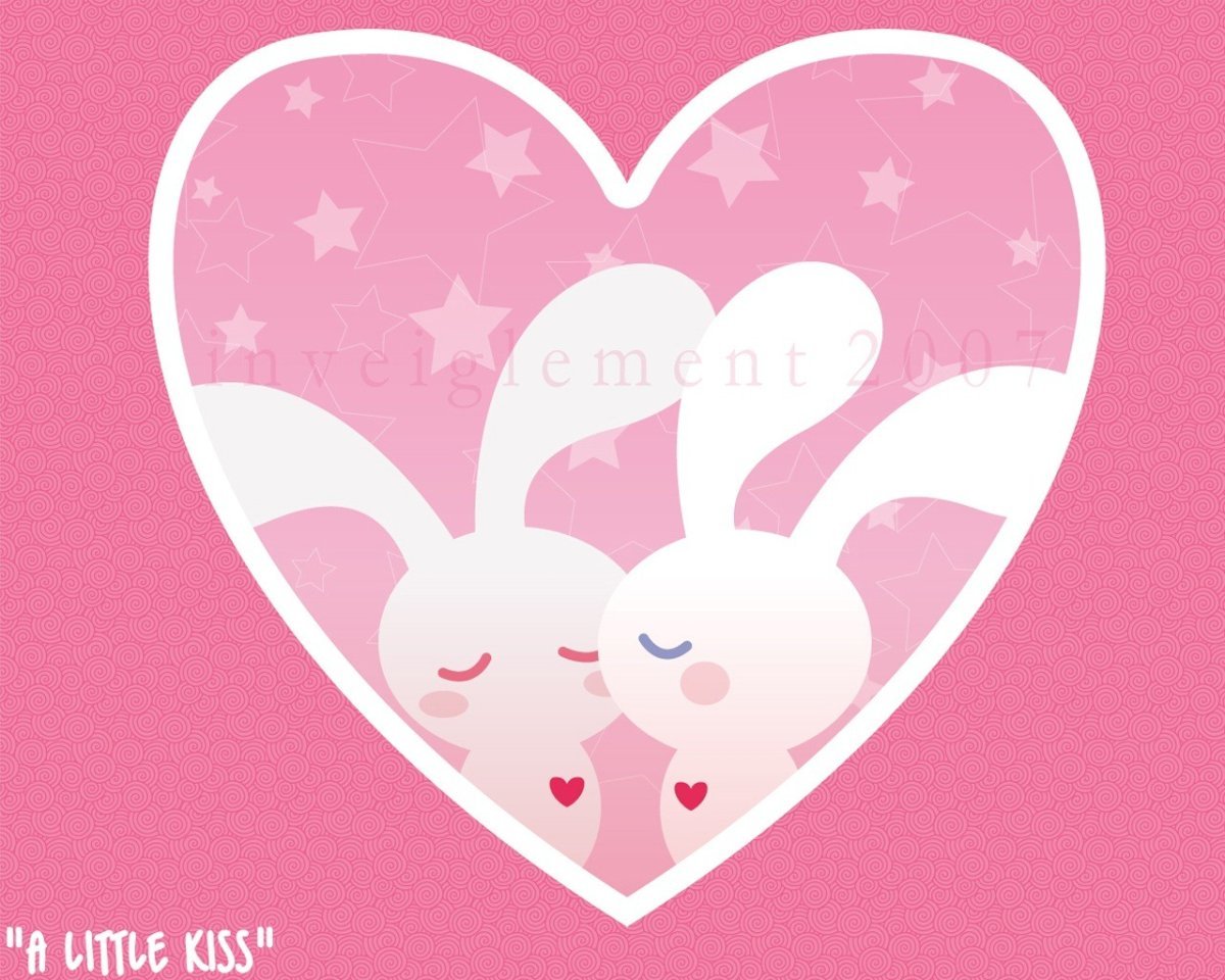 Зайка с сердечком