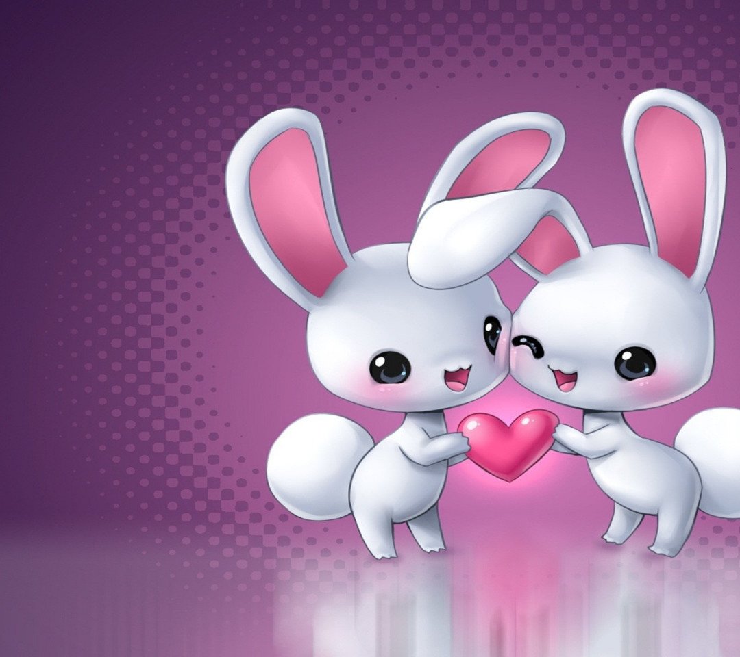 Зайчики любовь