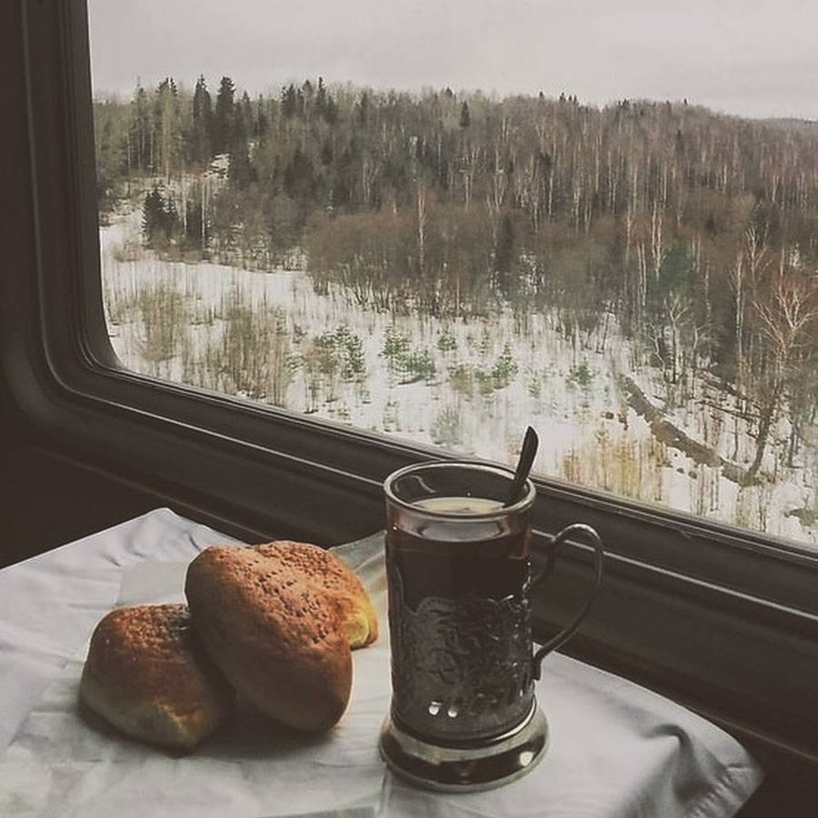 Окно поезда