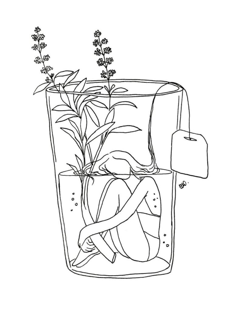 Раскраски Эстетика