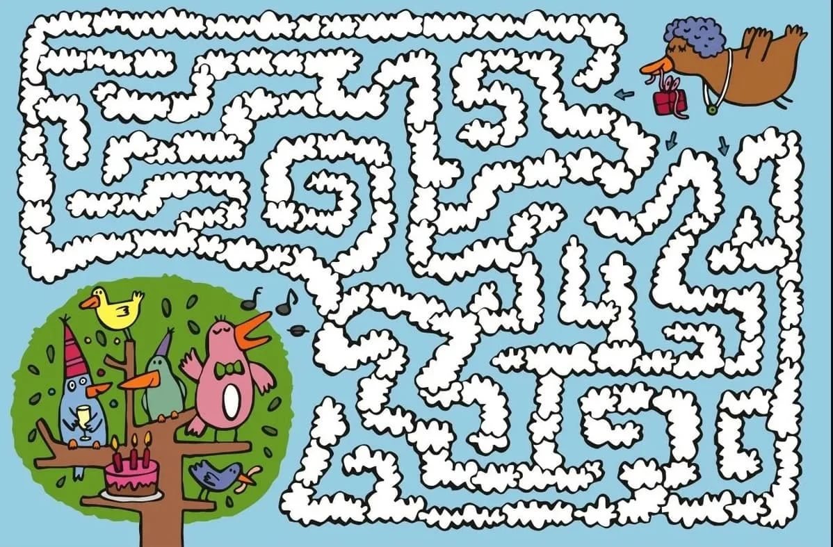 Игра Лабиринт для детей 6 лет